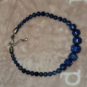 Jay King Lapis Lazuli .925 Silver Necklace